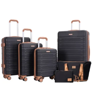 Luggage Piece ,Suitcases with Double Spinner Wheels  Luggage  with Travel Duffle Bag