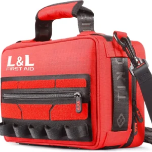 450-Piece First Aid Kit  Emergency Medical Supplies for Outdoor Camping Hiking Boating