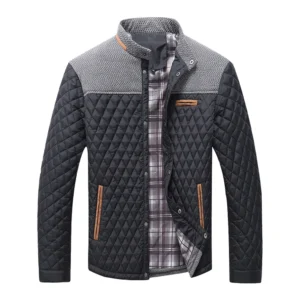 Men's Jackets Winter Warm Bomber Quilted Coat